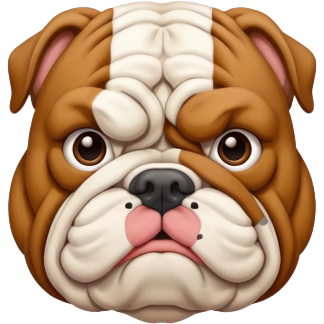 Bulldog emoji