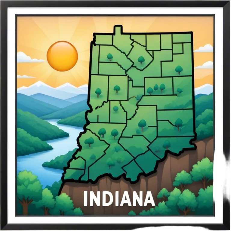 Indiana in Tennessee  emoji