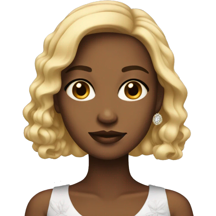 Rich girl emoji
