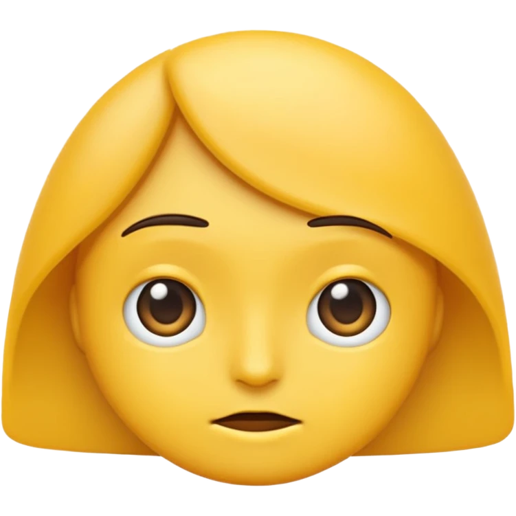 Basic emoji with side eye emoji