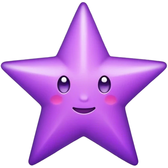 violet star emoji