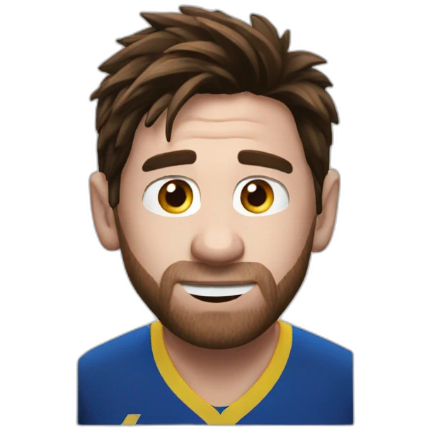 Messi surprise emoji
