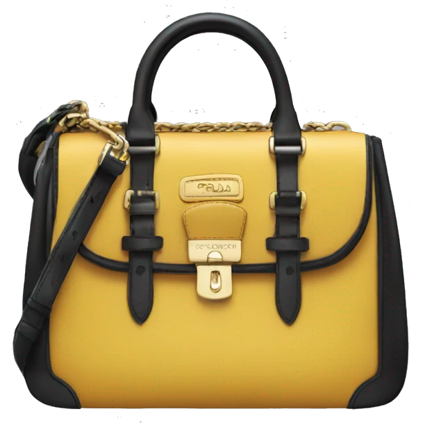 black prada bag  emoji