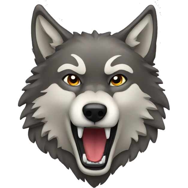 wolf head emoji