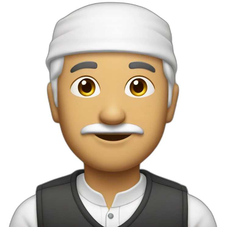 اله فانینگ با موهای لخت دم‌اسبی و لباس سفید emoji