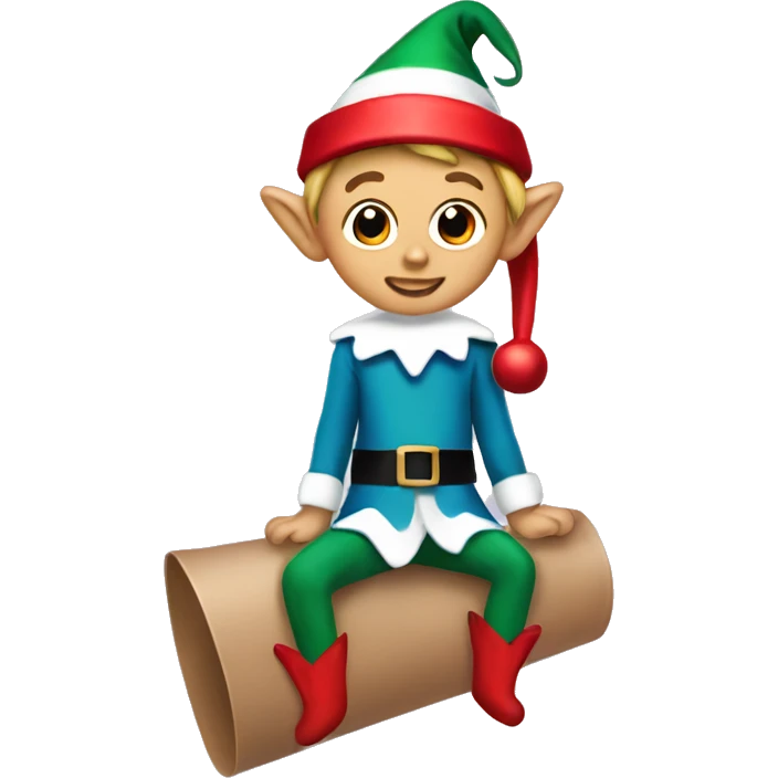 Elf on a shelf emoji