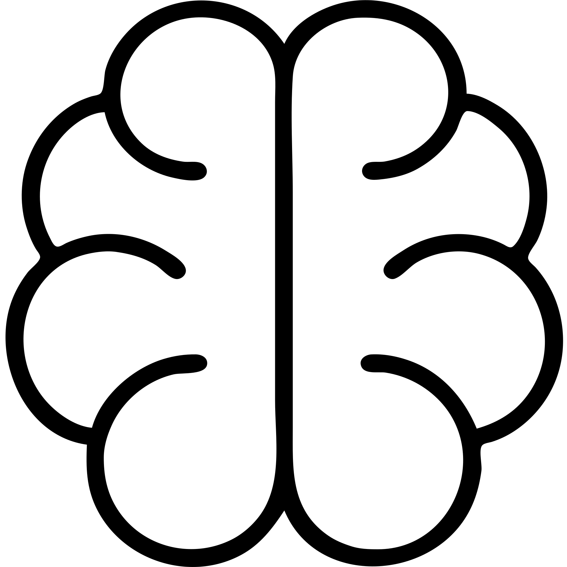 smooth brain, simple and clear design, minimalistic icon style, clean lines, clear shapes emoji