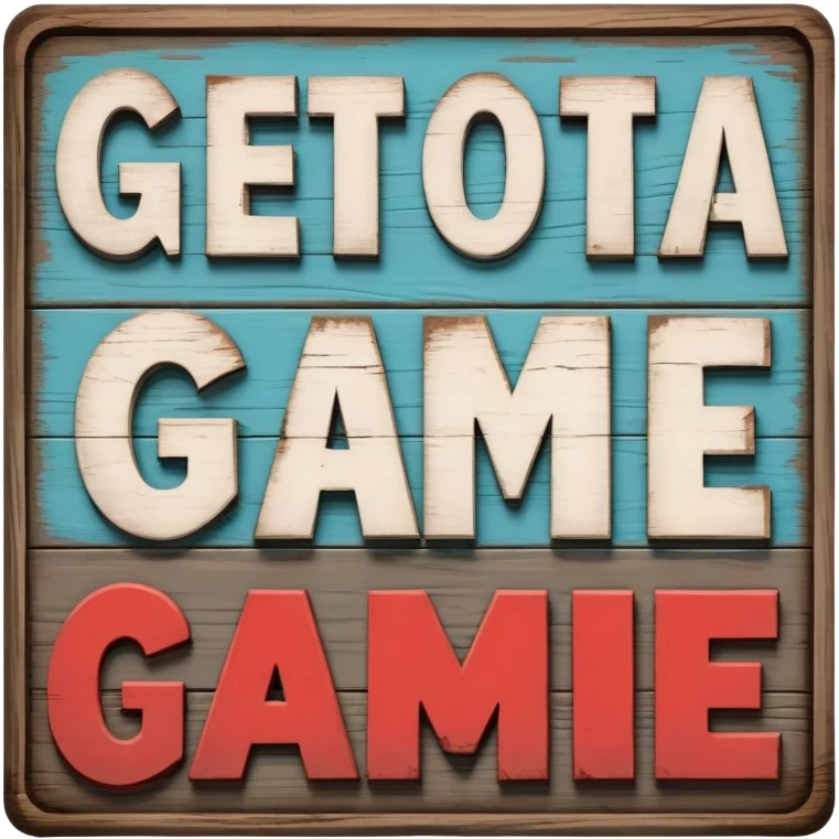 Sign saying "Get outta my game"!! emoji