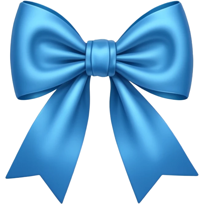 🎀 پاپیون ابی شبیه این emoji