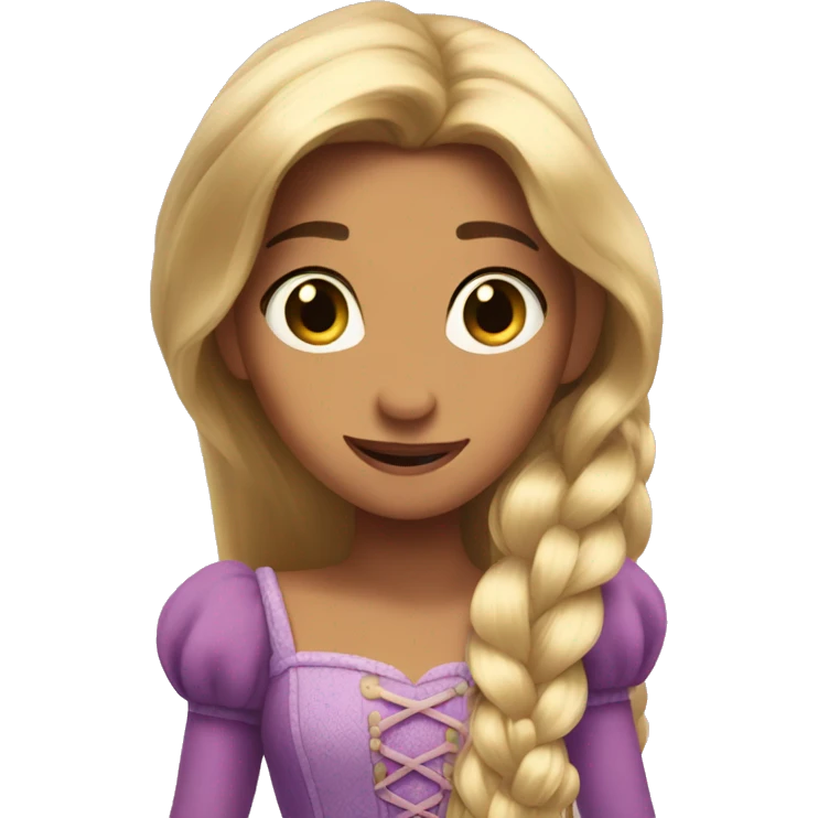 Rapunzel emoji