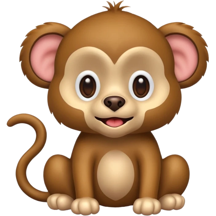 Dog with a monkey body emoji