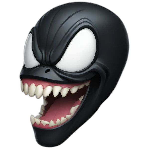 Venom black marvel movie emoji