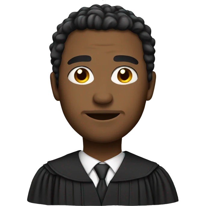 prosecutor in robe emoji
