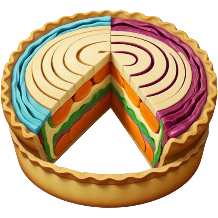 Anatomical pie emoji