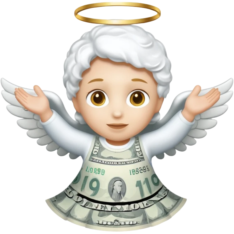 money snow angel emoji
