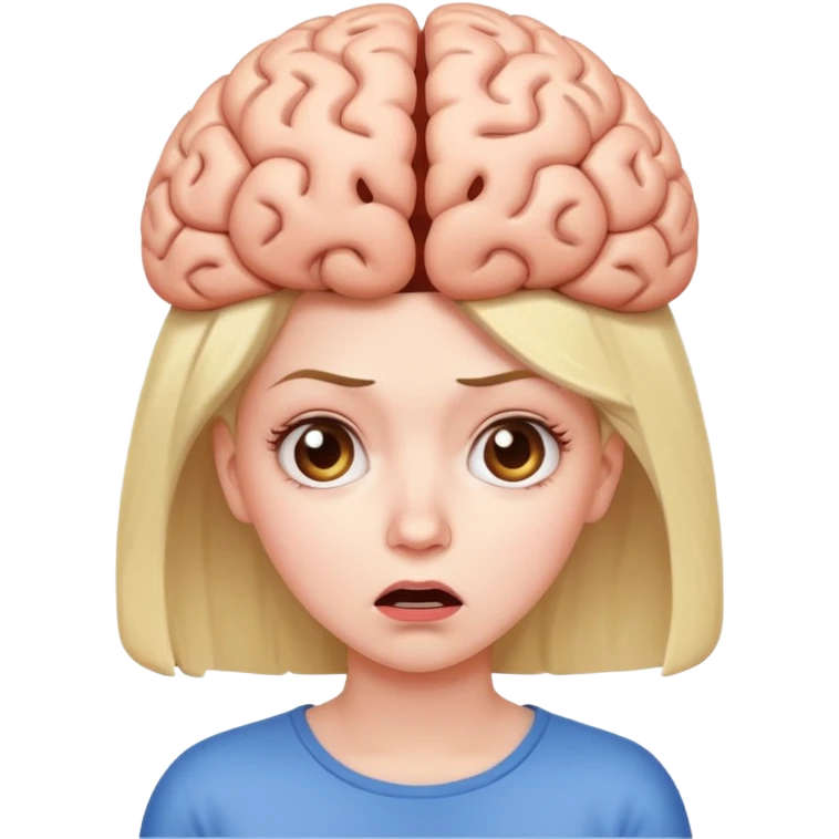 Brain fart with Helene emoji
