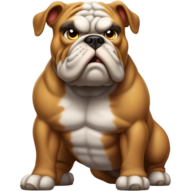 bulldog  emoji