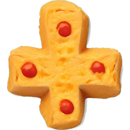 Pimento cheese with an X over it  emoji