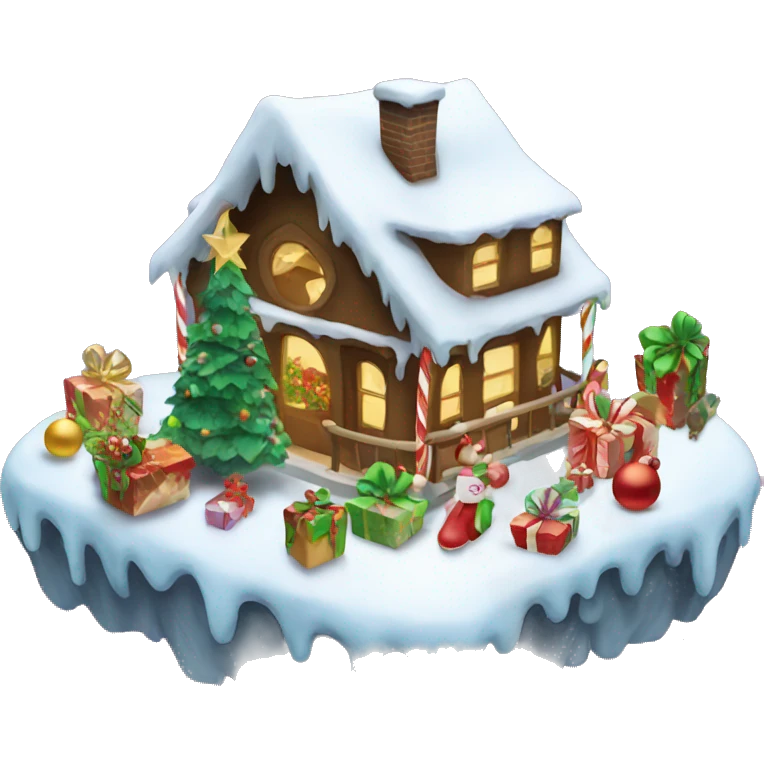 Christmas paradise emoji