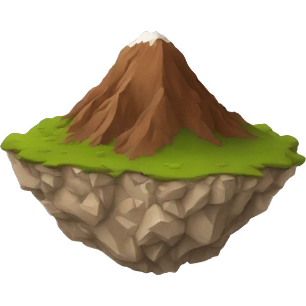 mountain of earth emoji