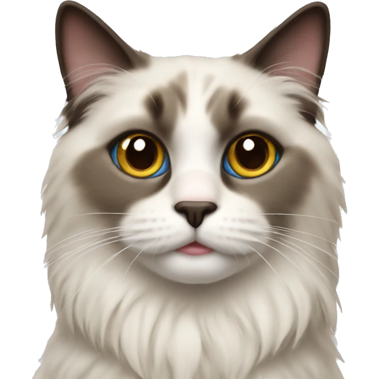 A ragdoll cat  emoji
