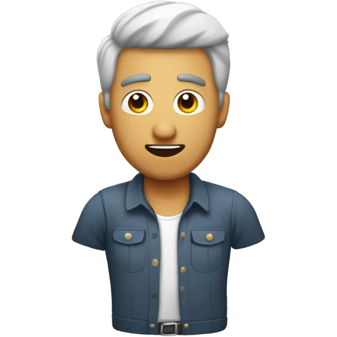 Hombre con camara emoji