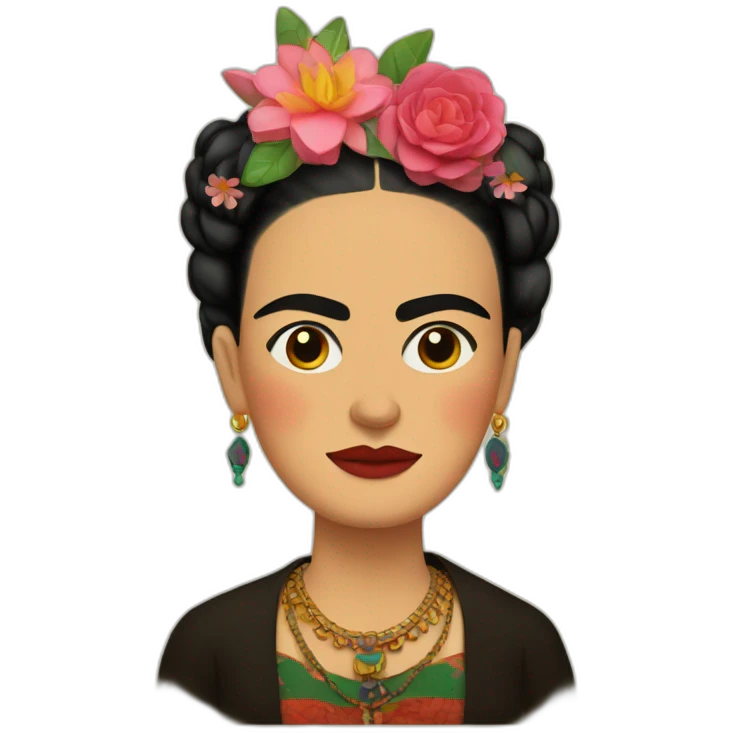Frida Kahlo emoji