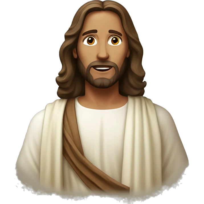realistic Jesus  emoji