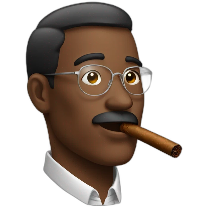sigma man with cigar emoji