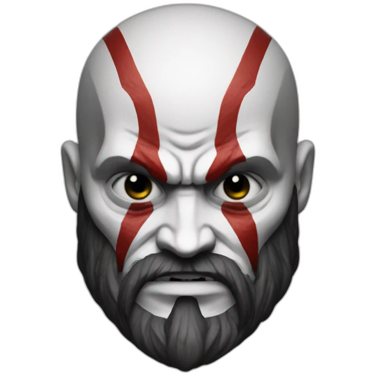 kratos god of war skull emoji emoji