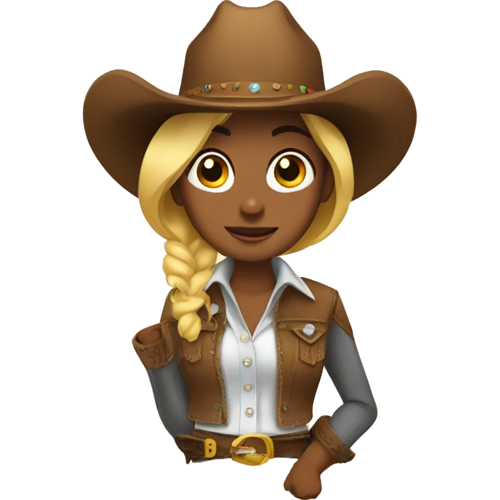 Cowgirl  emoji