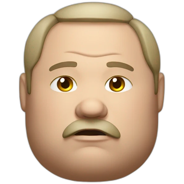 big fat man russian emoji