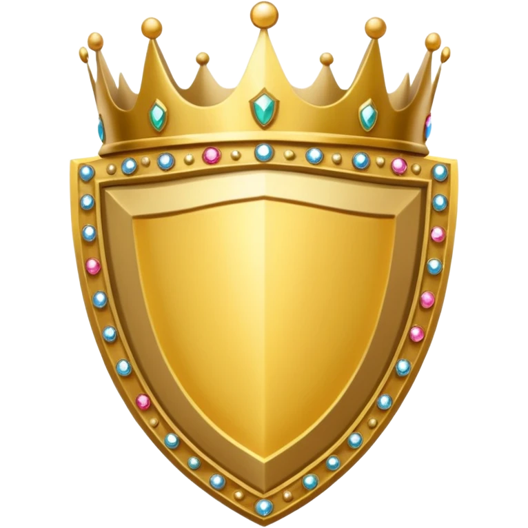 Create a Shield / Crown that represents confidence emoji