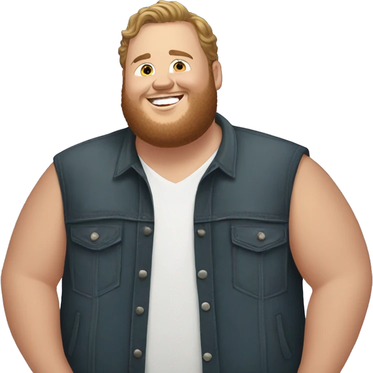 Luke combs qui rie emoji
