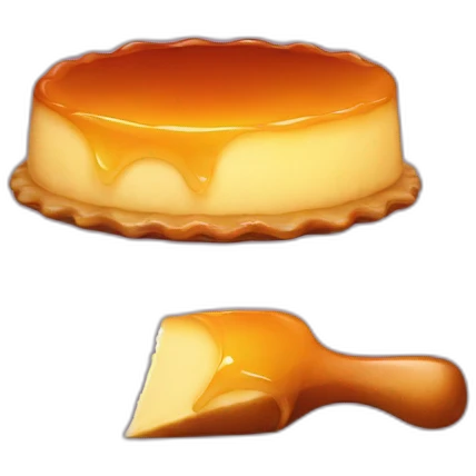 flan qui tire la langue emoji