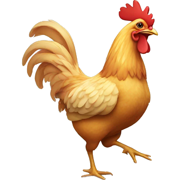 chicken dancing emoji