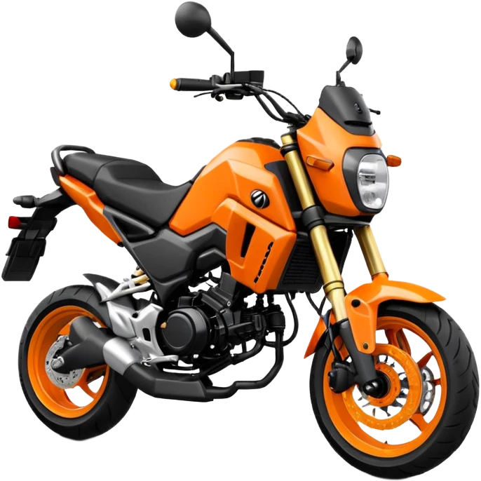 Orange Honda grom emoji