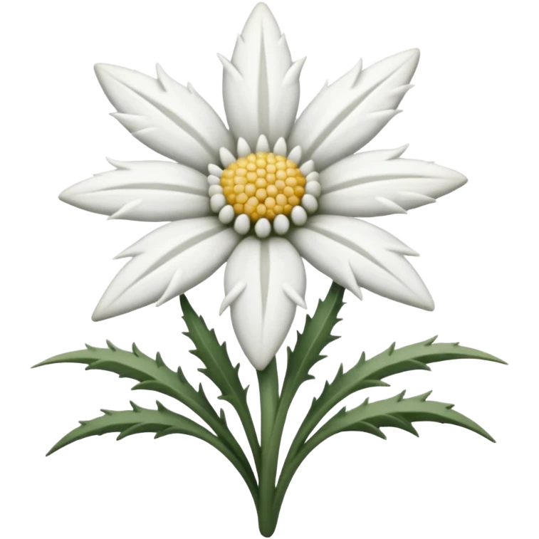 edelweiss realista emoji