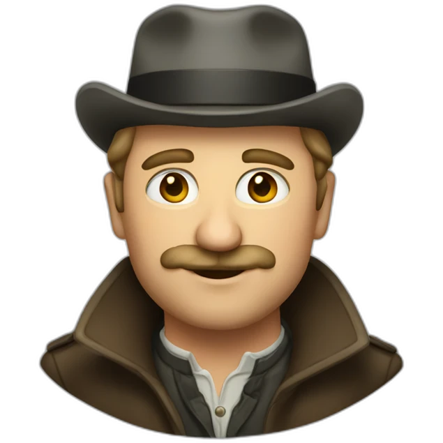 The russian gentleman from San Francisco emoji