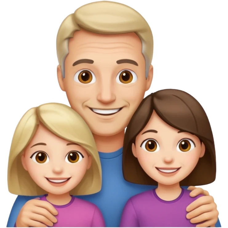 Papá e hija emoji
