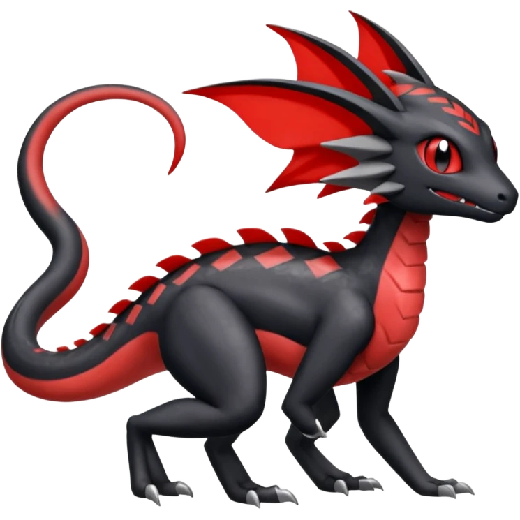 Meloetta-Salandit-Nargacuga-Pokémon-Fakémon-fusion-hybrid-creature emoji