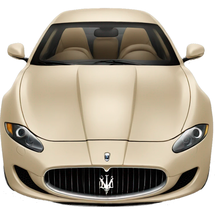 beige-maserati-car emoji