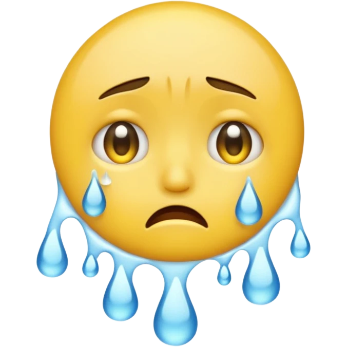 An emoji that is crying emoji