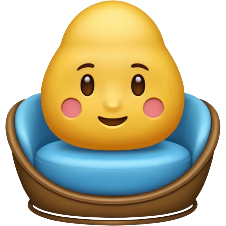 кресло для комнаты emoji