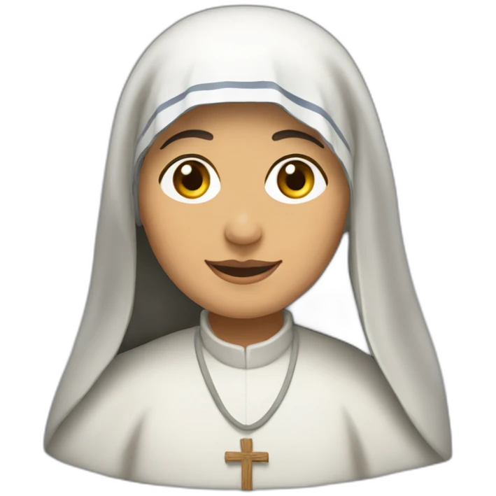 madre teresa de caucutá emoji