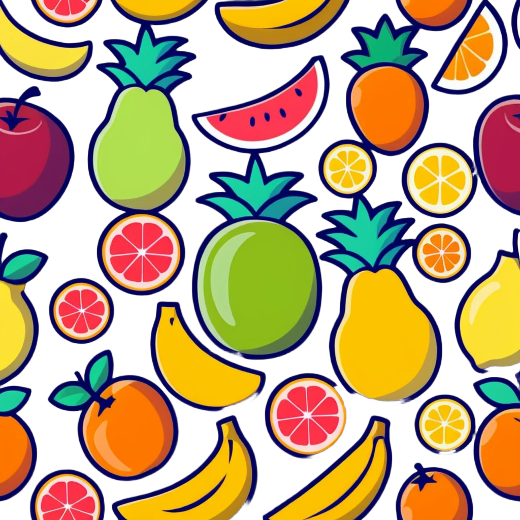 colorful fruit assortment emoji