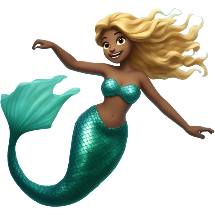 Mermaid dancing  emoji