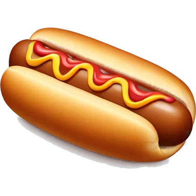 Hot dog entering donut emoji