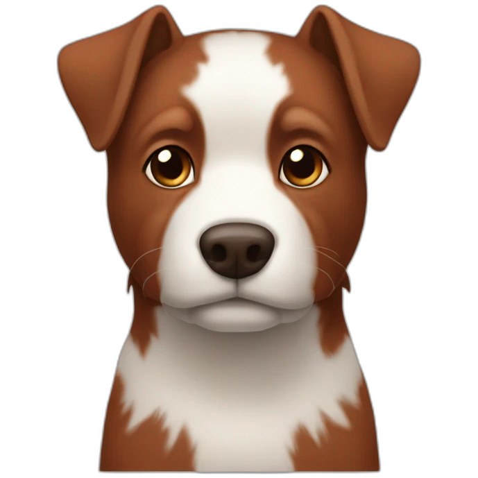 red brown maltypu emoji