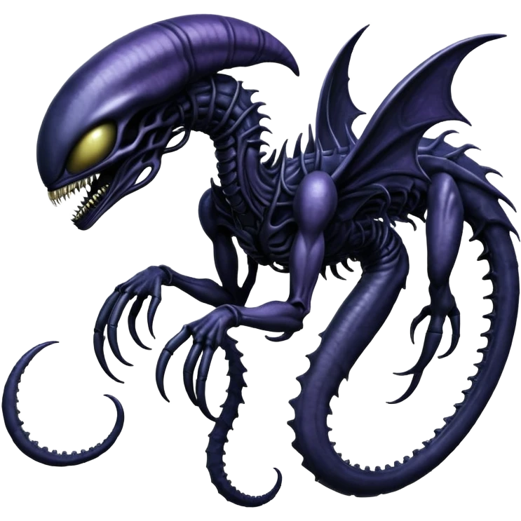 Abstract Venom-Xenomorph-Lunala-ET-hybrid-fantasy-creature emoji